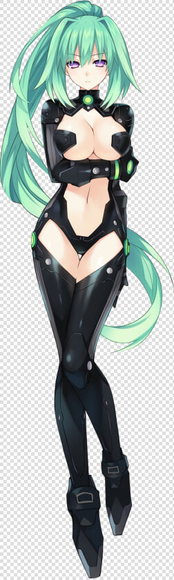 Hyperdimension Neptunia Green Heart  HD Png DownloadTransparent PNG