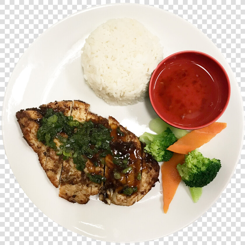 Grilled Chicken Rice Plate   Supper  HD Png DownloadTransparent PNG