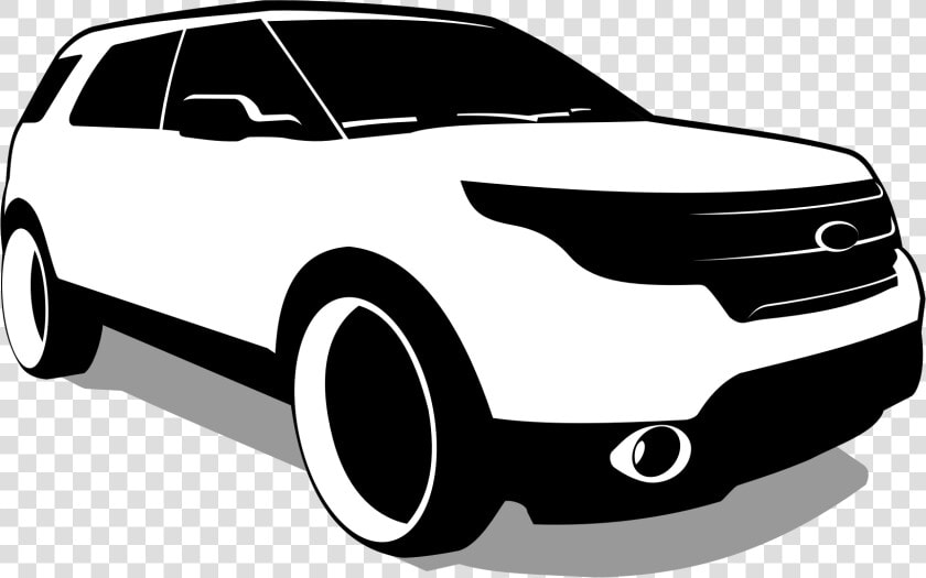 Ford Explorer Vector Clip Arts   Ford Suv Vector  HD Png DownloadTransparent PNG