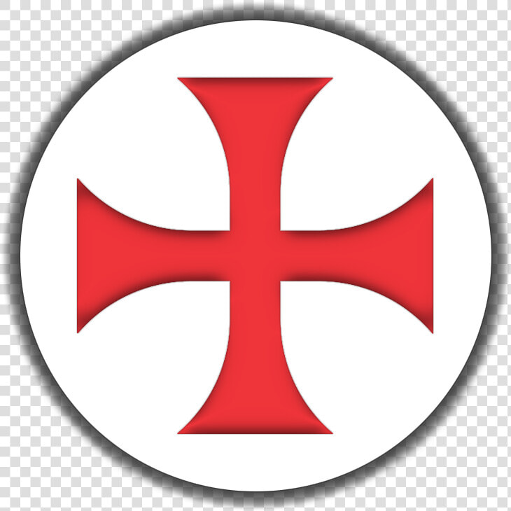 Large Templar Cross On Black Background   Cross Templar  HD Png DownloadTransparent PNG