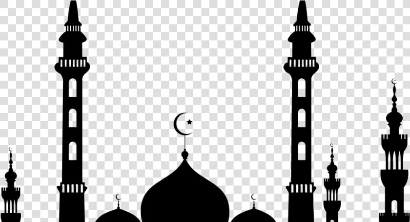 Mosque Silhouette Islam Eid Al fitr   Mosque Clipart Transparent  HD Png DownloadTransparent PNG