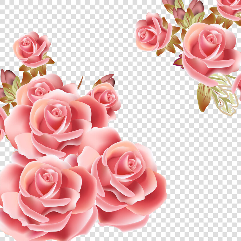 Flower Rose Pink Clip Art   Rose Gold Roses Png  Transparent PngTransparent PNG