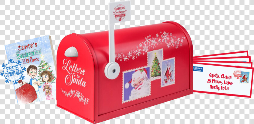 Santa S Enchanted Mailbox   Santa  39 s Enchanted Mailbox  HD Png DownloadTransparent PNG