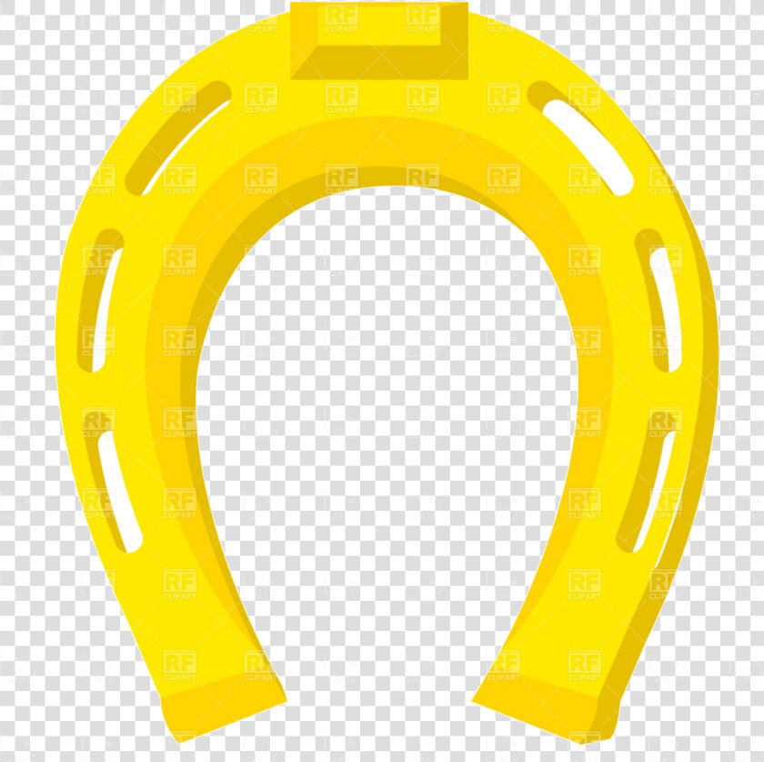 Horseshoe Golden Vector Image Illustration Of Objects   Horseshoe Clip Art  HD Png DownloadTransparent PNG