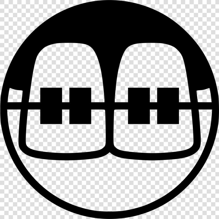 Braces Upper Incisors   Braces Icon Png  Transparent PngTransparent PNG