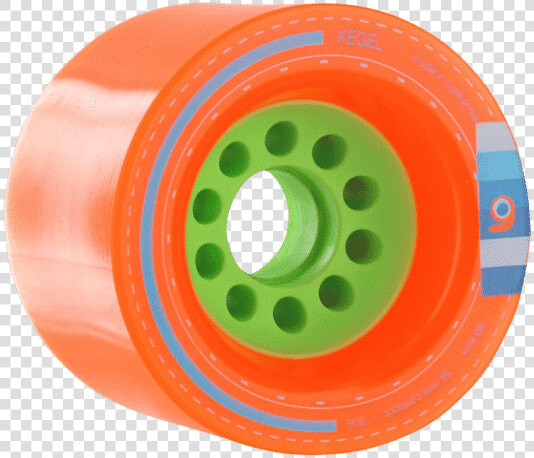 Orange 80mm 80a Hjul   Orangatang Kegel 80 Mm 80a Downhill Longboard Skateboard  HD Png DownloadTransparent PNG