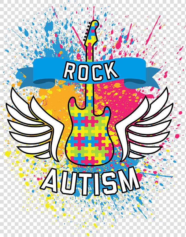 Rock Autism   Bergamo Skyline In Watercolor Background  HD Png DownloadTransparent PNG