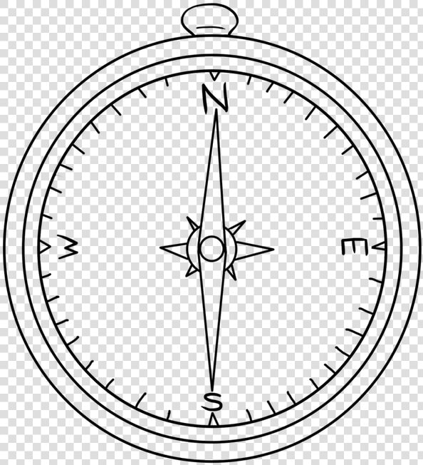 Easy Drawing Guides   Easy Drawing Of A Compass  HD Png DownloadTransparent PNG