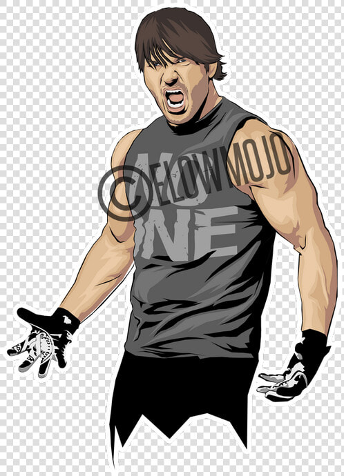 Boozy Mojo On Twitter   Dean Ambrose Crayons Draw  HD Png DownloadTransparent PNG