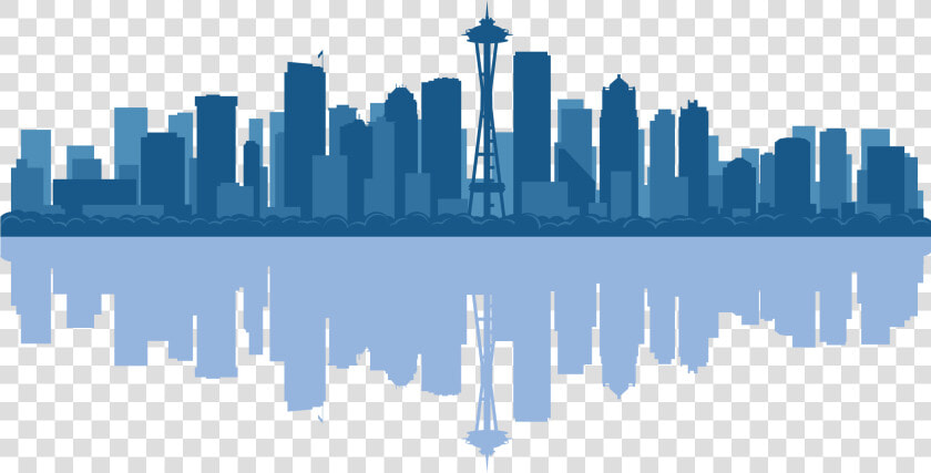 Seattle Skyline Sunrise  HD Png DownloadTransparent PNG