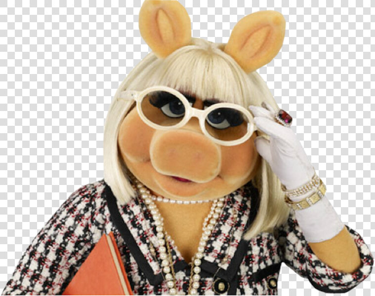 Miss Piggy Con Gafas  HD Png DownloadTransparent PNG