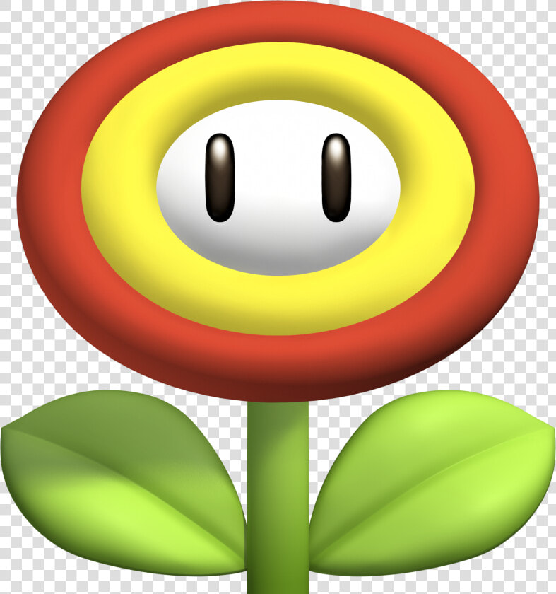 Kinds Of Power Ups Fire Flower  New Super Mario Bros    Power Up Fire Flower  HD Png DownloadTransparent PNG