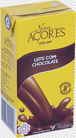 Uht Semi skimmed Chocolate Milk   Leite Com Chocolate Nova Açores  HD Png DownloadTransparent PNG