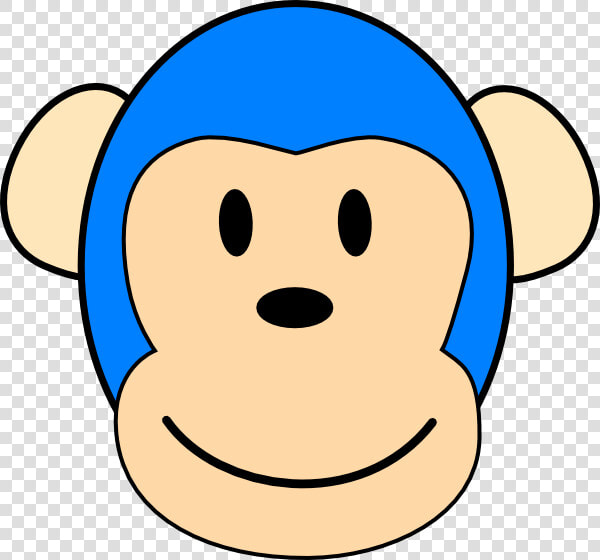 Blue Monkey Designs Svg Clip Arts   Blue Monkey Clipart  HD Png DownloadTransparent PNG