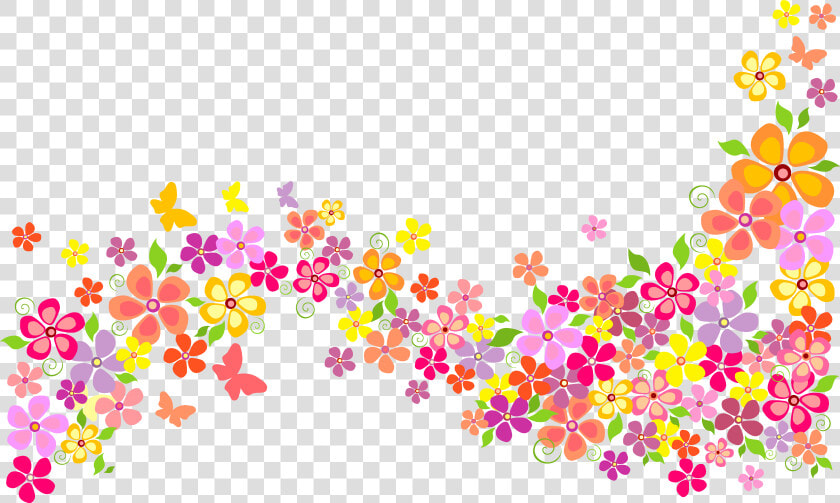 Decoration Clipart Floral   Imagenes De Flores Caricatura  HD Png DownloadTransparent PNG