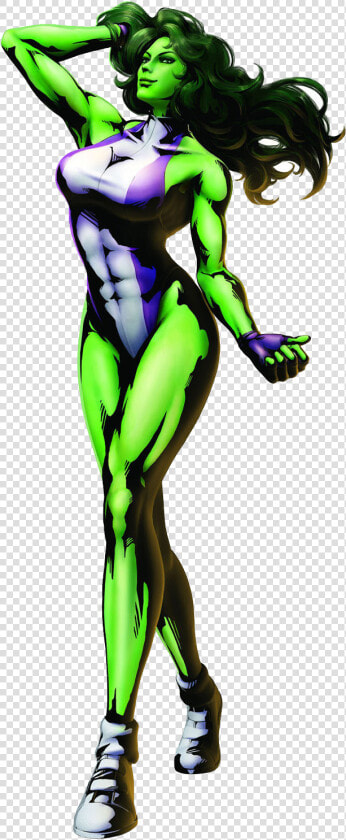 She Hulk Png Hd   Marvel Vs Capcom 3 She  Transparent PngTransparent PNG