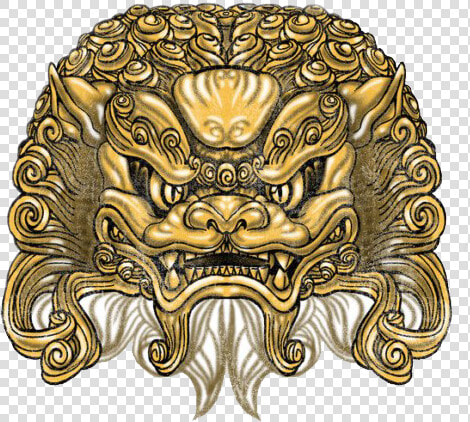 Foo Dog Sticker  HD Png DownloadTransparent PNG