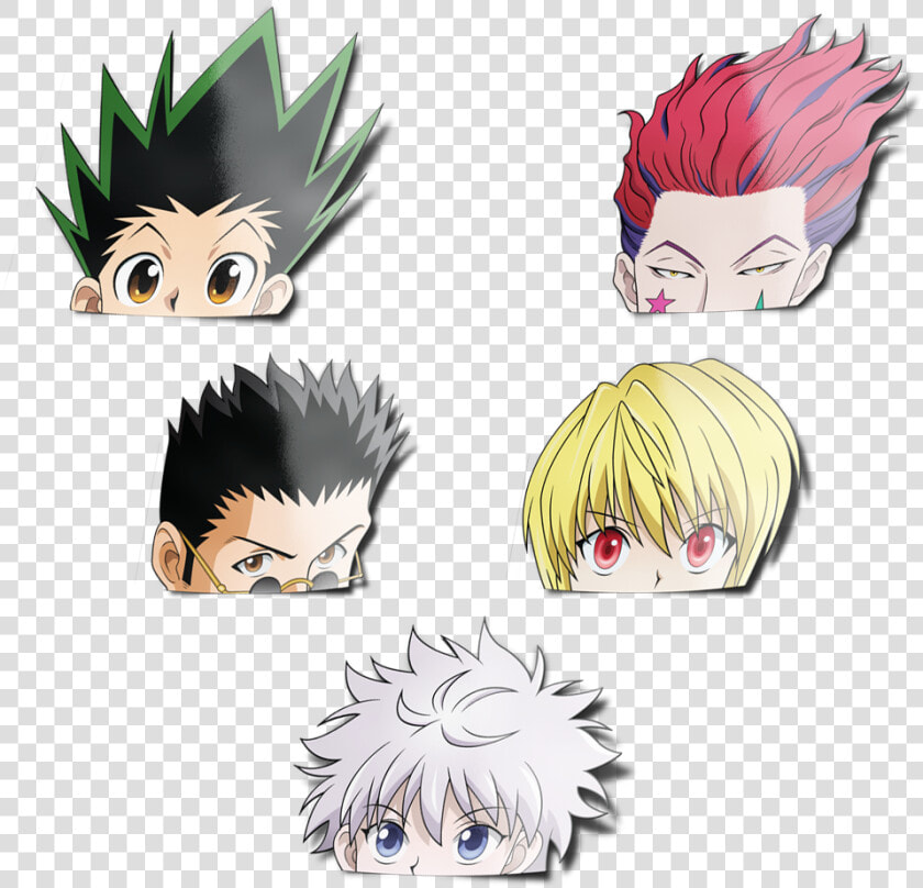 Transparent Hunter X Hunter Png   Hunter X Hunter Peeker Sticker  Png DownloadTransparent PNG