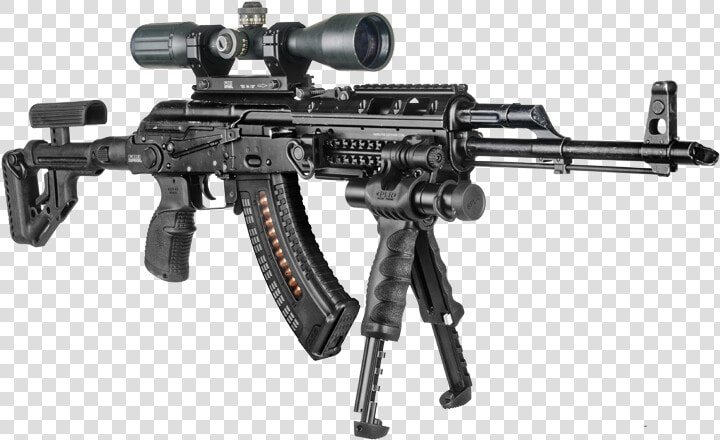 Vector Ak47 Black And White   Fab Defense Uas R10 22  HD Png DownloadTransparent PNG