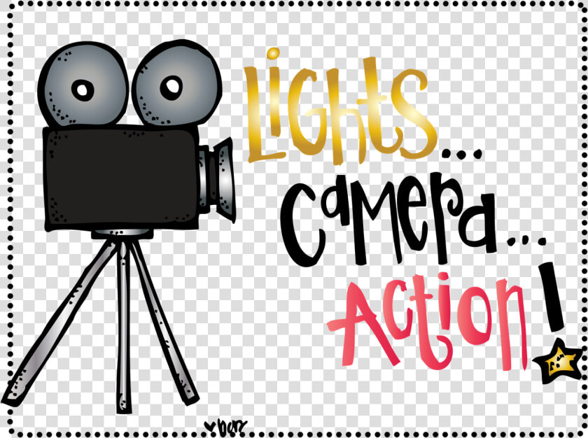 Hollywood Lights Clipart 25339   Lights Cameras Action Clip Art  HD Png DownloadTransparent PNG