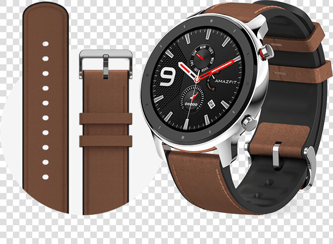 Amazfit Gtr Stainless Steel  HD Png DownloadTransparent PNG