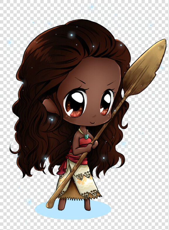 Moana Drawing Chibi   Chibi Disney Princess Moana  HD Png DownloadTransparent PNG