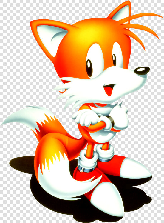 Sonic The Hedgehog   Sonic The Hedgehog Classic Tails  HD Png DownloadTransparent PNG