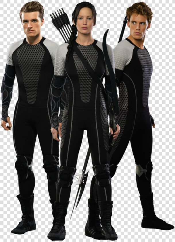 Transparent Sam Claflin Png   Hunger Games Peeta Finnick And Katniss  Png DownloadTransparent PNG