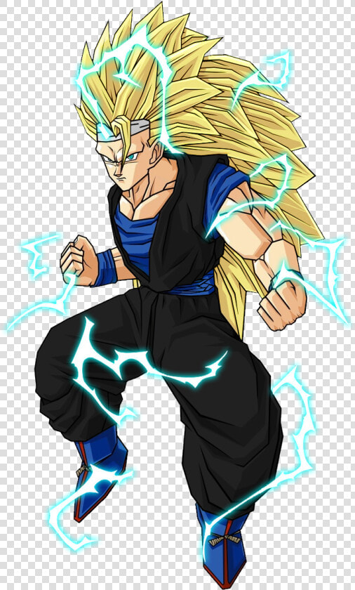 Bardockgoku   Dragon Ball Af Goten Ssj3  HD Png DownloadTransparent PNG