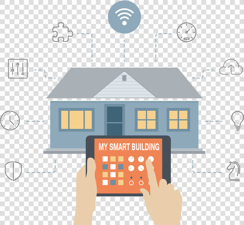 Smart Home In Iot  HD Png DownloadTransparent PNG