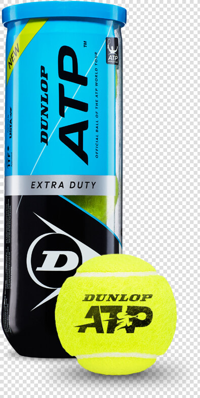 Dunlop Atp Tennis Balls  HD Png DownloadTransparent PNG