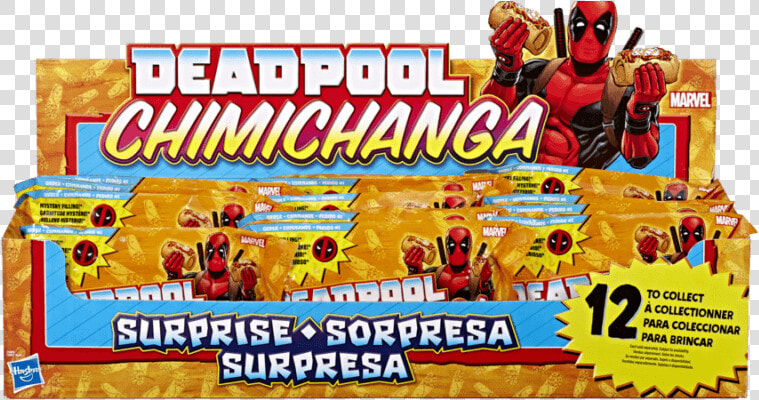 Deadpool Chimichanga Surprise   Deadpool Chimichanga Surprise Figures  HD Png DownloadTransparent PNG