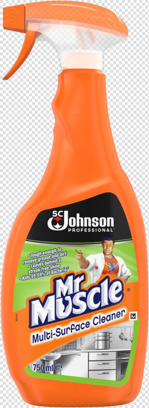 Scjp Mr Muscle Multi Surface Cleaner   Mr Muscle Multi Purpose Cleaner  HD Png DownloadTransparent PNG