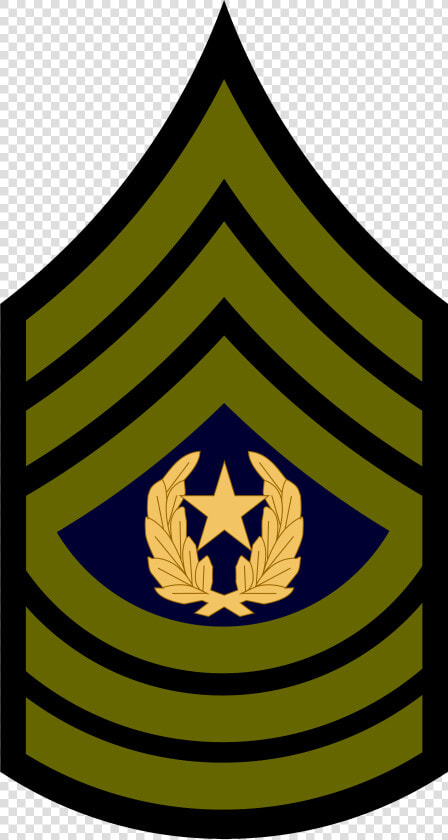 Com Military Rank Insignia Sergeant Subdued   Army Master Sergeant Insignia  HD Png DownloadTransparent PNG