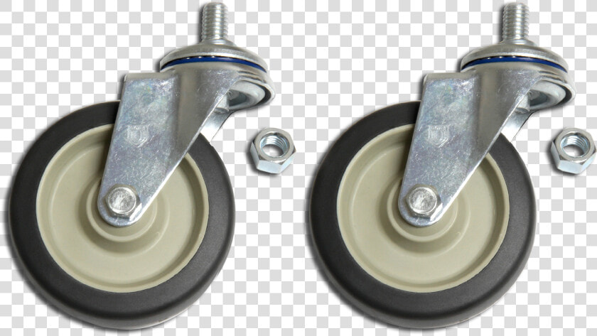 Two Wheels And Screws For A Ladder   Roller Skates  HD Png DownloadTransparent PNG