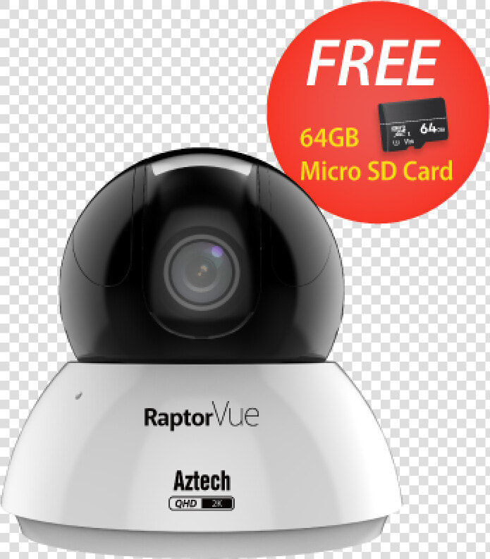 Aztech Raptorvue Wipc680qhd 2k Qhd Cloud Camera   Aztech  HD Png DownloadTransparent PNG