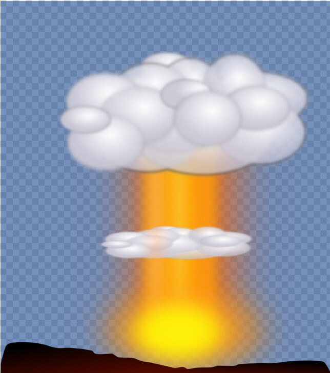 Nuclear Weapon Nuclear Explosion Drawing Mushroom Cloud   Nuclear Explosion Animation Gif  HD Png DownloadTransparent PNG