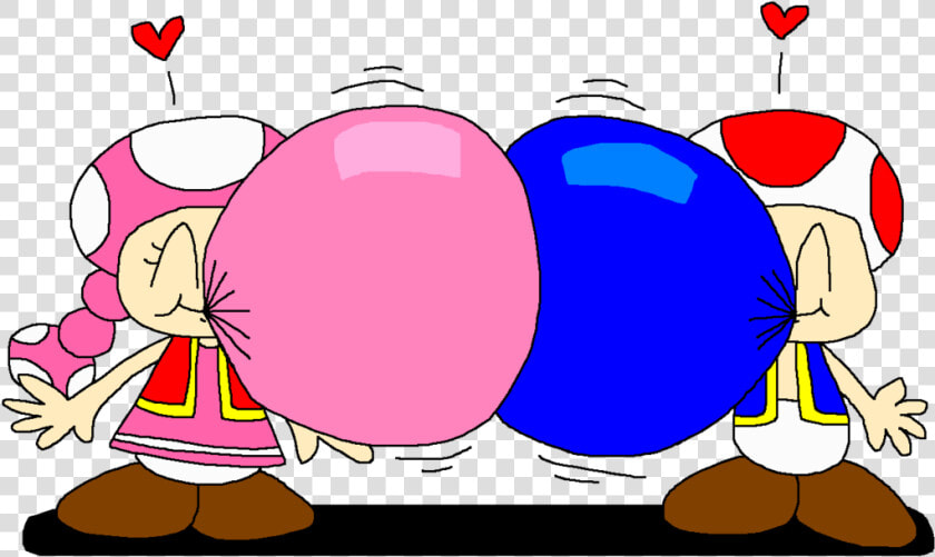 Thumb Image   Toad And Toadette Gum  HD Png DownloadTransparent PNG