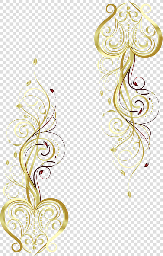 Pattern Motif Gratis Gold Wedding Png Free Photo Clipart   Gold Wedding Pattern Png  Transparent PngTransparent PNG