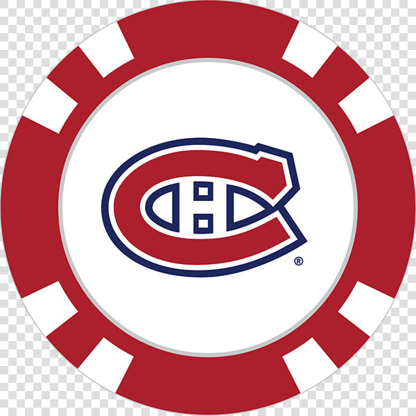 Montreal Canadiens Poker Chip Ball Marker  HD Png DownloadTransparent PNG