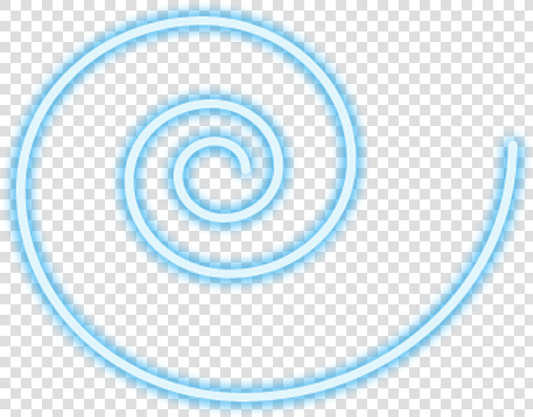  spiral  glow  blue  neon  light  freetoedit   Spiral  HD Png DownloadTransparent PNG