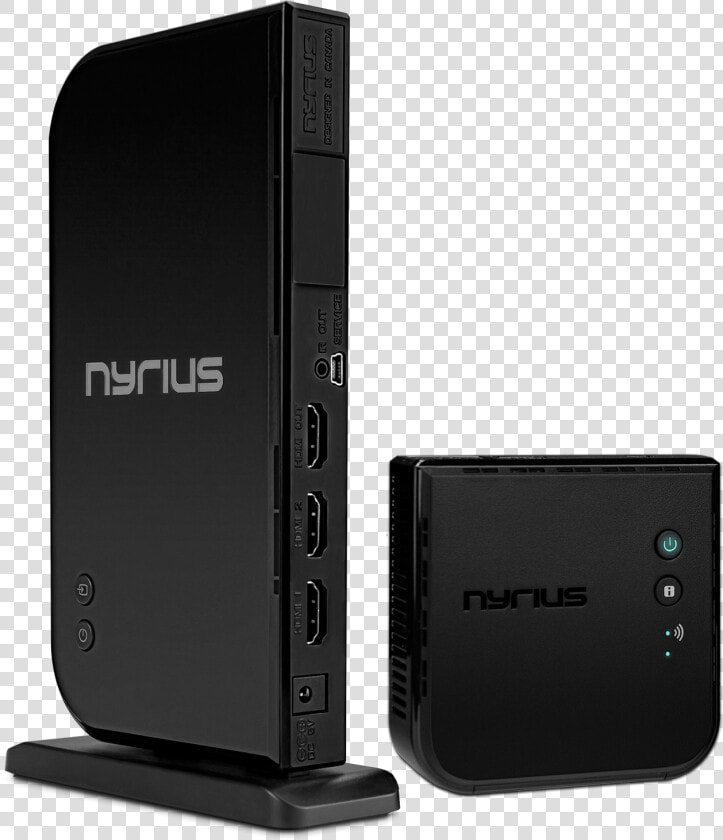 Aries Home Wireless Hdmi 2 Input Transmitter  amp  Receiver   Nyrius Aries Home Hdmi Digital Wireless Transmitter  HD Png DownloadTransparent PNG