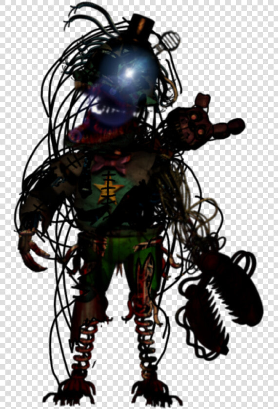  scrap  fnaf21edits  fnaf6  ffps  scrapbaby  ennard   Illustration  HD Png DownloadTransparent PNG