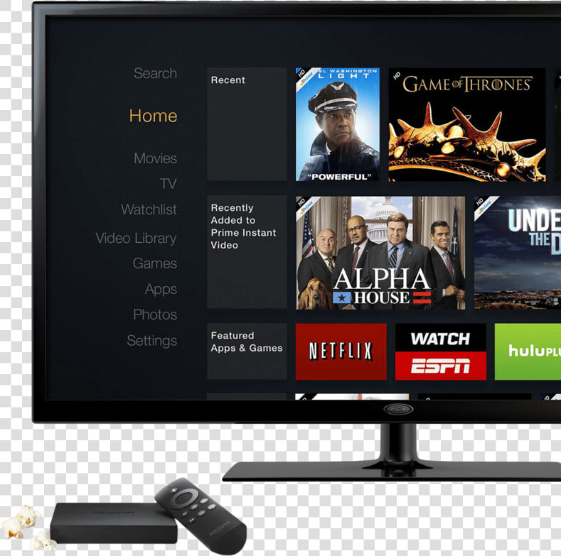 Amazon Fire Stick Png   Png Download   Amazon Fire Tv Gui  Transparent PngTransparent PNG