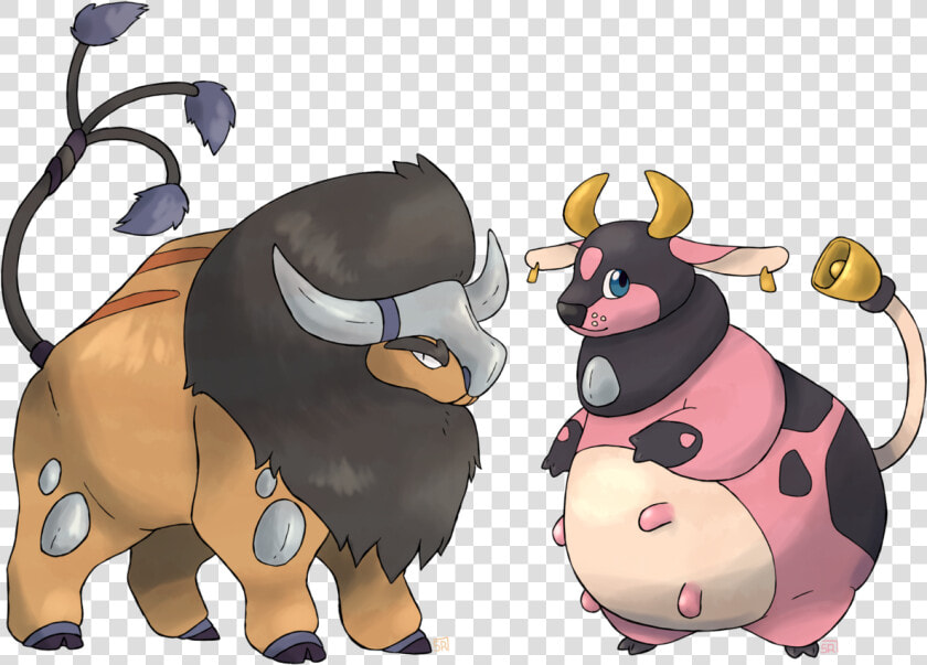 Some Asked For Miltank   Tauros So Here S A Pre evo   Cartoon  HD Png DownloadTransparent PNG