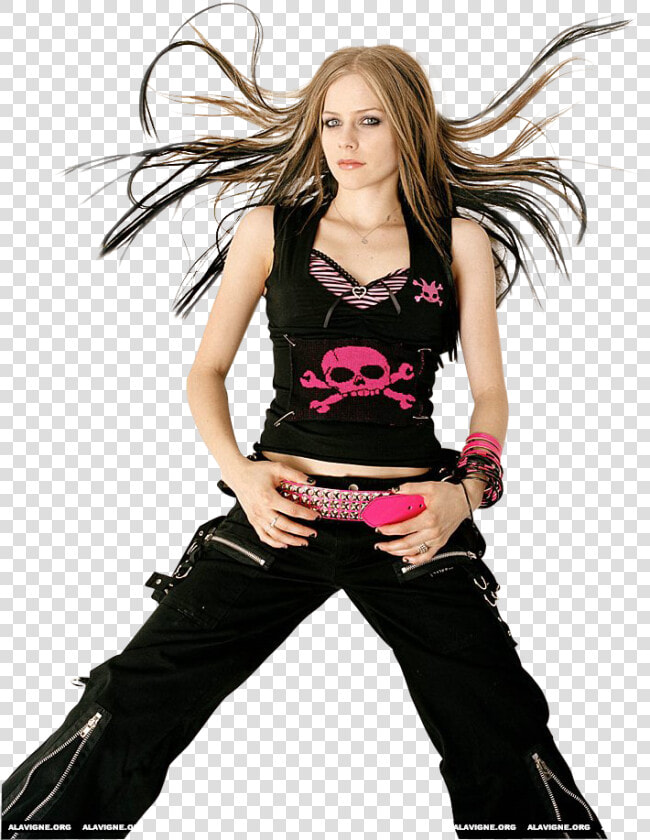 Avril Lavigne Png   Avril Lavigne Punk Outfit  Transparent PngTransparent PNG