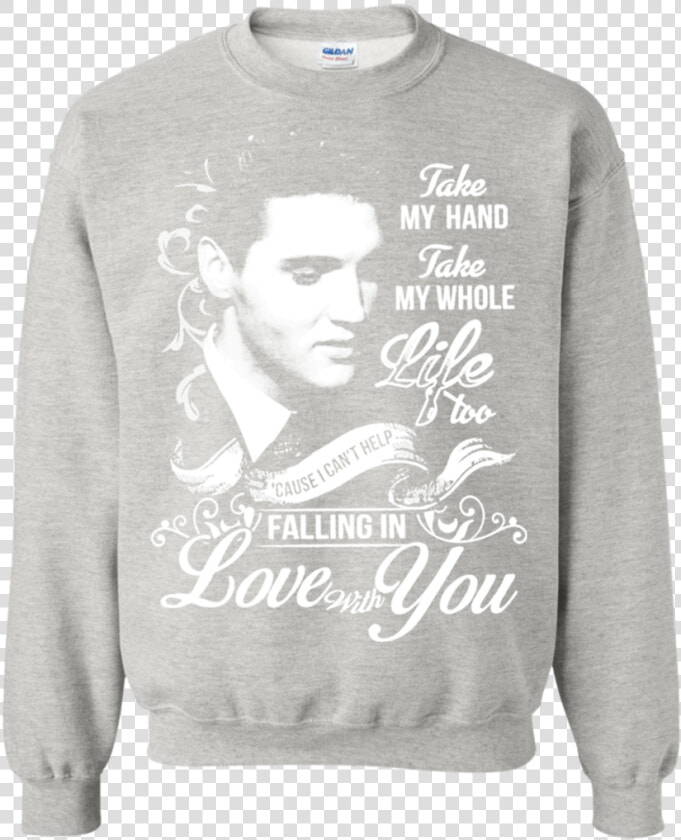 Take My Hand Take My Whole Life G180 Crewneck Pullover   Fuck You Ugly Xmas Sweater  HD Png DownloadTransparent PNG