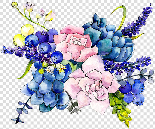 Flowers  Watercolor  Painting  Spring  Design  Nature   Flores Pintura Png  Transparent PngTransparent PNG