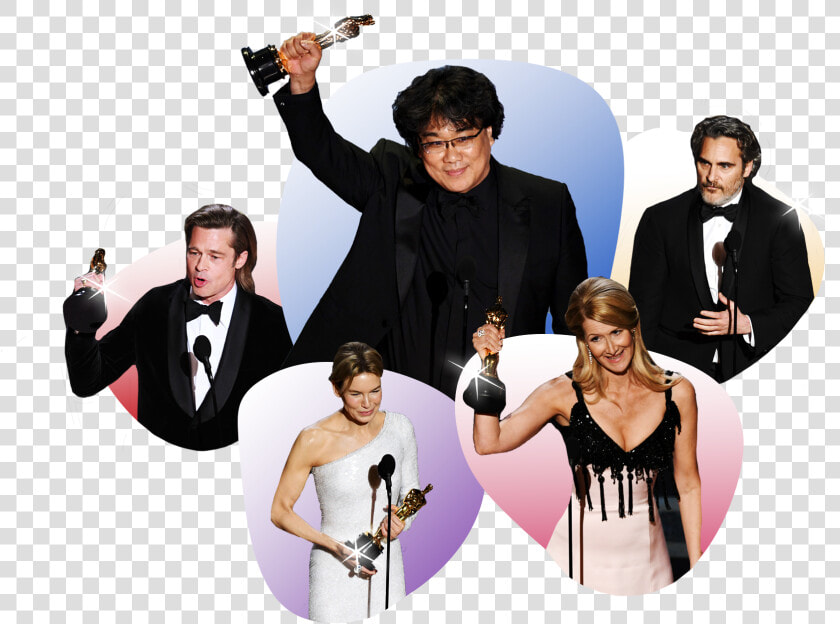 Image May Contain Brad Pitt Laura Dern Human Person   Bong Joon ho  HD Png DownloadTransparent PNG