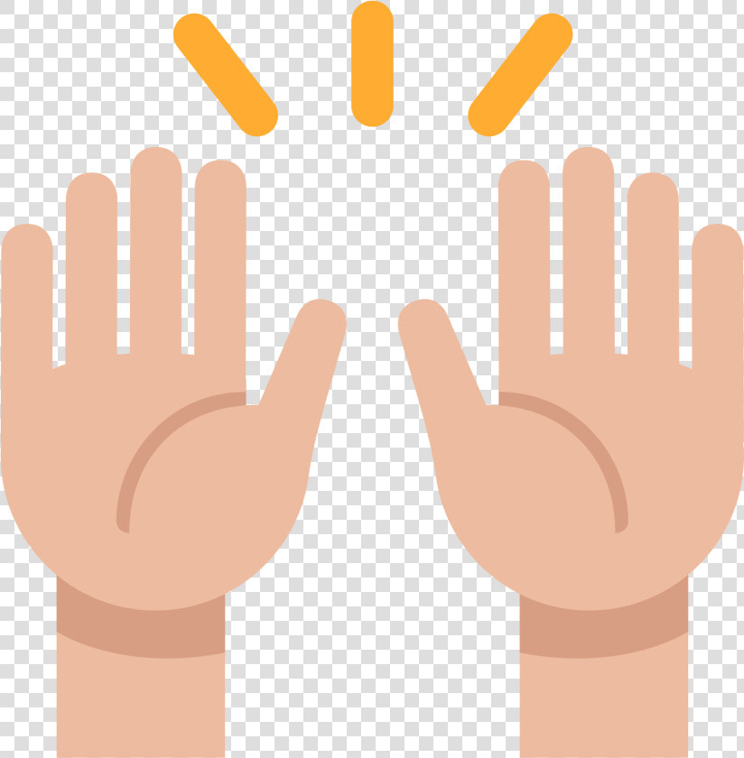 Transparent Open Hand Png   Emoji Mãos Pra Cima Png  Png DownloadTransparent PNG